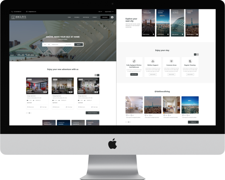 Booking & Reservation Website